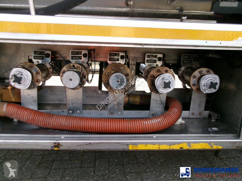 Semiremorca Magyar Heavy oil tank inox 37 m3 /...