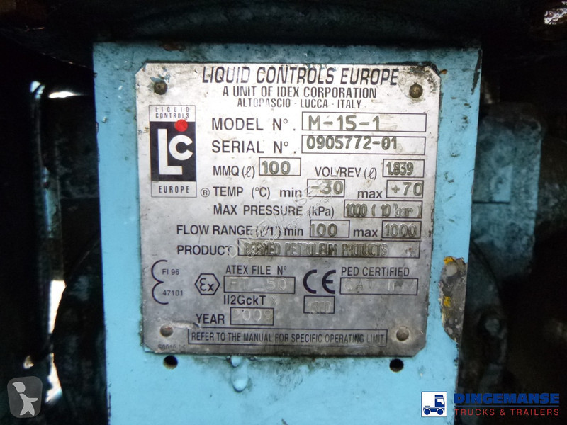 Semiremorca Caldal Fuel tank alu 30 m3 / 5 comp...