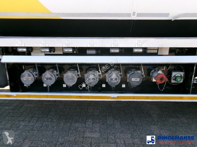 Oplegger  Fuel tank alu 43 m3 / 6 comp