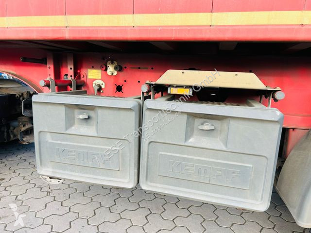 نصف مقطورة Kempf SKM Alu Kippmulde 50 m³, TÜV neu