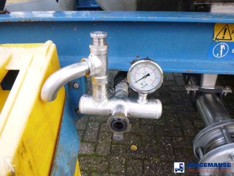 Semiremorca Magyar Chemical tank inox L4BH 32.8...