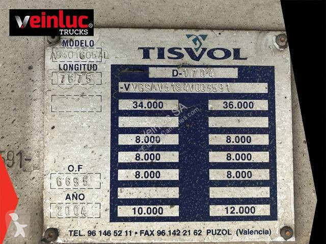 Semitrailer Tisvol BASCULANTE ALUMINIO