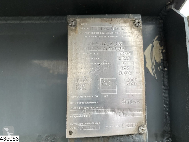 Semitrailer Merceron Fuel 38.000 Liter, 7...