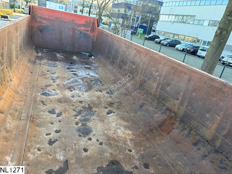 Oplegger Fruehauf kipper 17 M3, Steel Suspension
