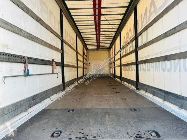 Návěs  Mega Gabelstaplertransporter Ladebordwand9t