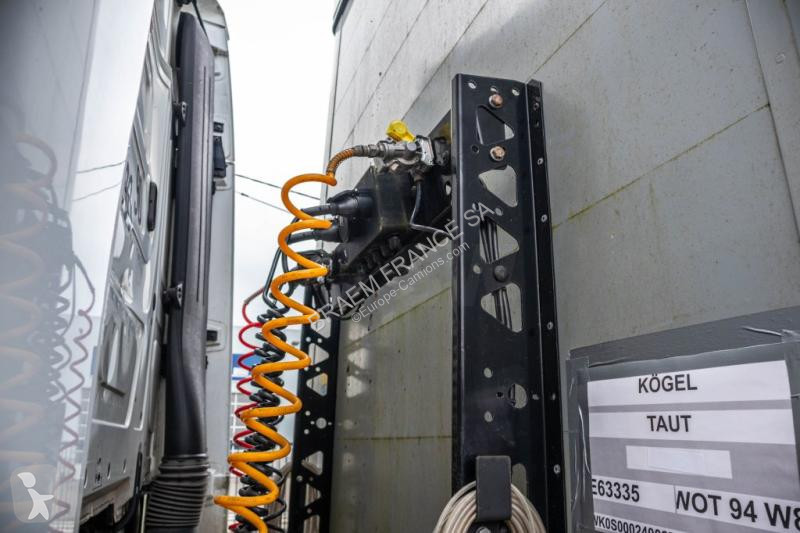 Semitrailer Kögel  S24-1 - TAUT MEGA-H=3m