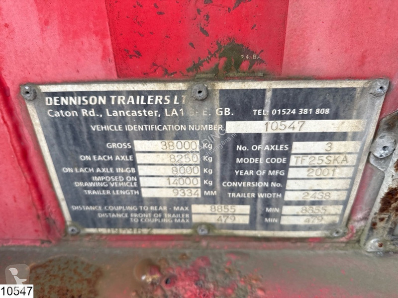 Semiremorca Dennison Container 20 - 30 - 40FT