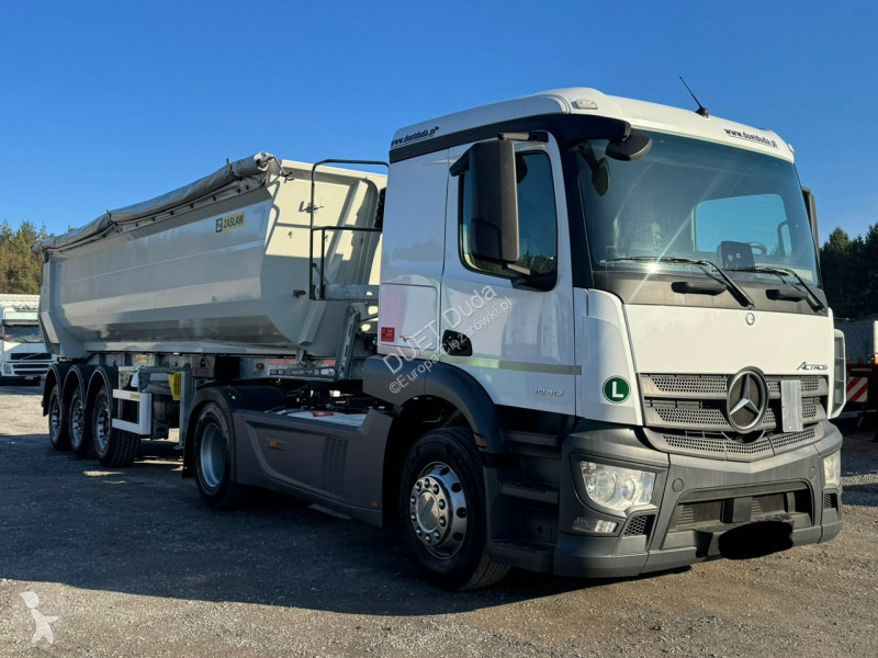 Semitrailer Zasław D-653A Mulda Stalowa Hardox 30m