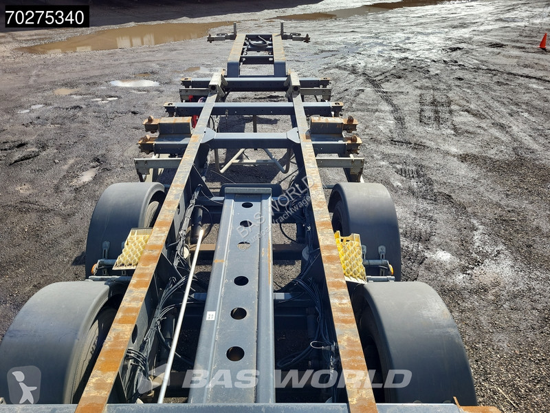 Oplegger Kässbohrer CS Multi 45ft 2xLiftachse...