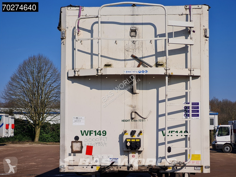 Semi reboque Stas 300ZX 4.10m HIGH! 10mm 90m3
