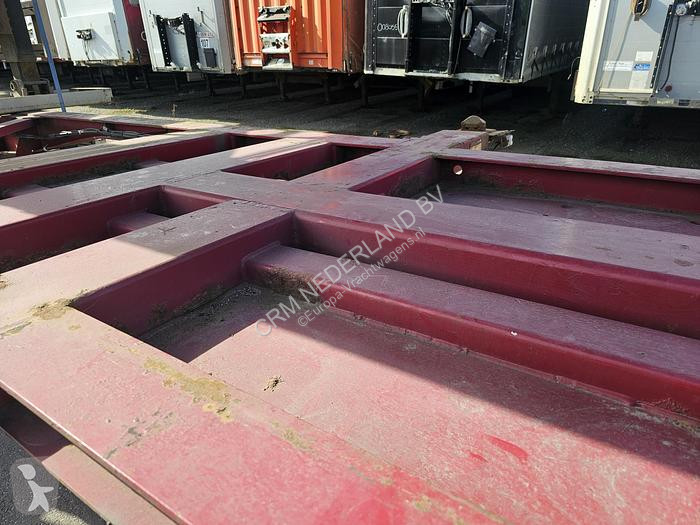 Sættevogn  40/45 ft container chassis bpw drum...