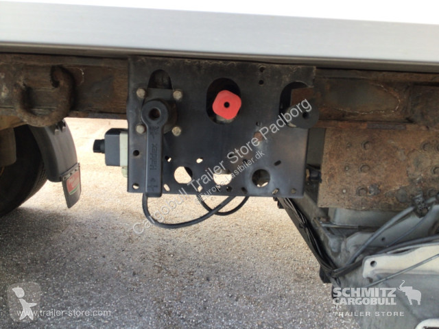 Semitrailer Krone Tiefkühler Standard Ladebordwand