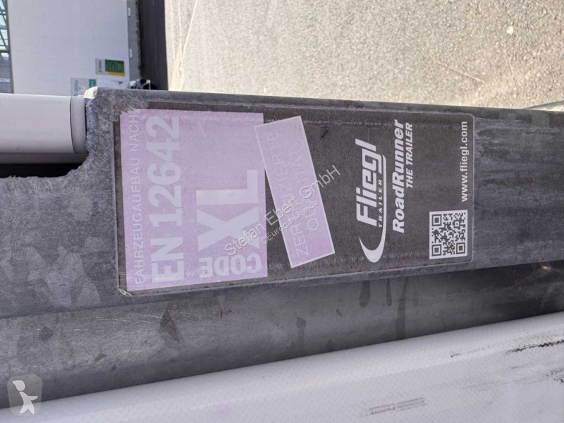 Semitrailer Fliegl SDS 350 Schiebeplane+Verdeck...