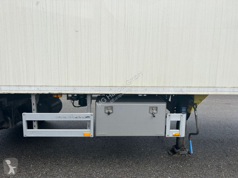 Semitrailer Pacton TRD 345, 3-Achs Rollboden,...
