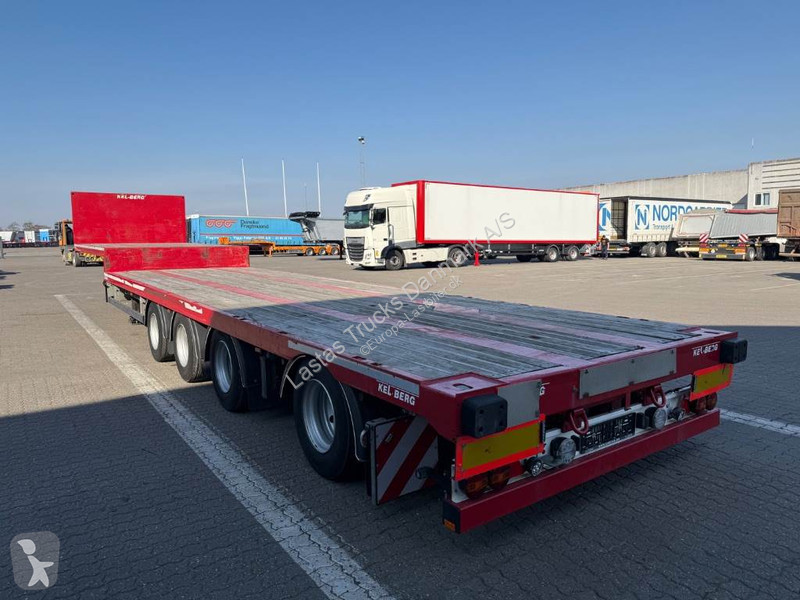 Semitrailer Kel-Berg 4-axle Step deck...