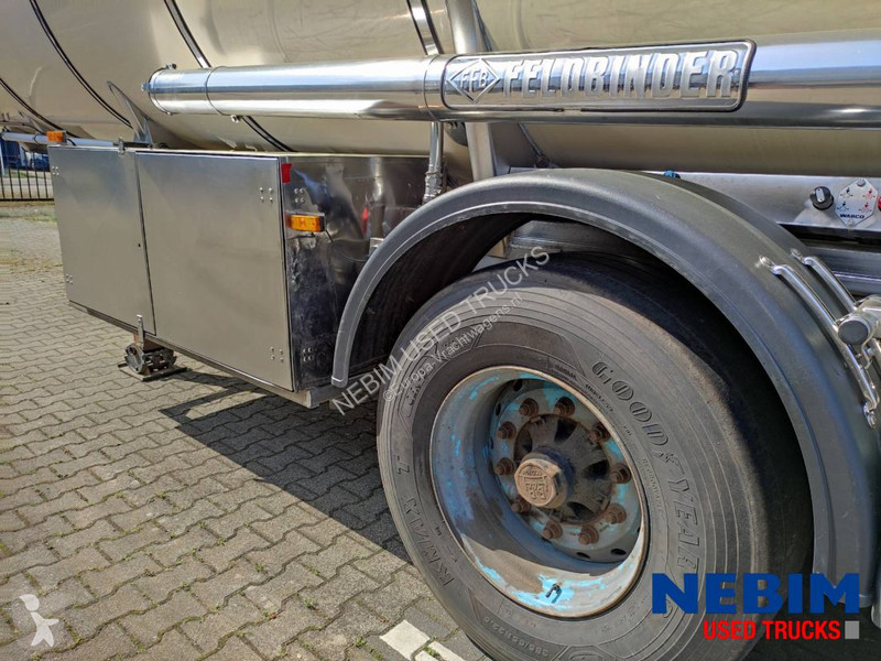 Semi reboque Feldbinder TSA 33.3 electric pump...