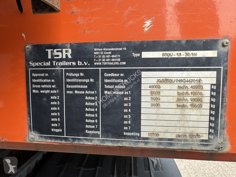 Semiremorca TSR 3.SOU-18-30.1 610 cm Extandable