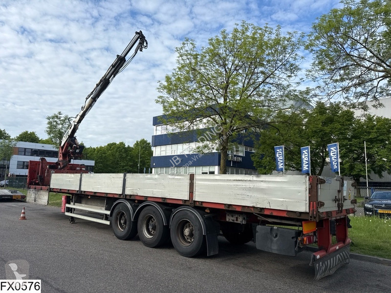 Semitrailer Trailor open laadbak Kennis 16000