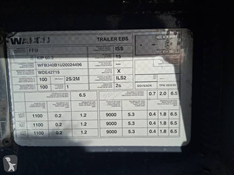 Semirimorchio Feldbinder KIP 60.3