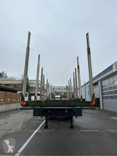 Sættevogn Doll Holzauflieger 34 to EXTE Rungen...