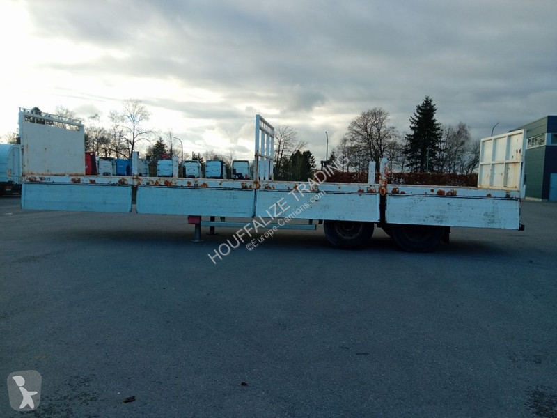 Semitrailer Trailor 2 axles / Full steel - rail...