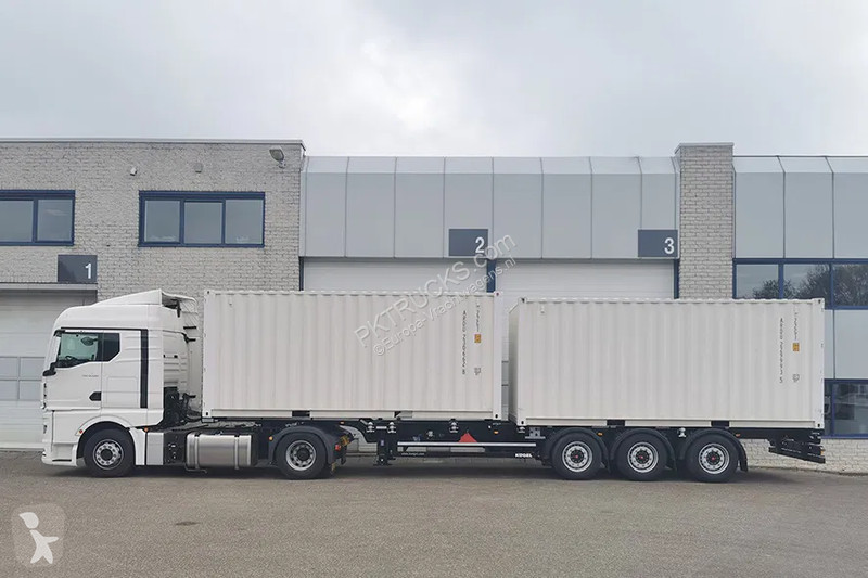 Semi remorque Kögel S24-2 Port 40 Simplex...
