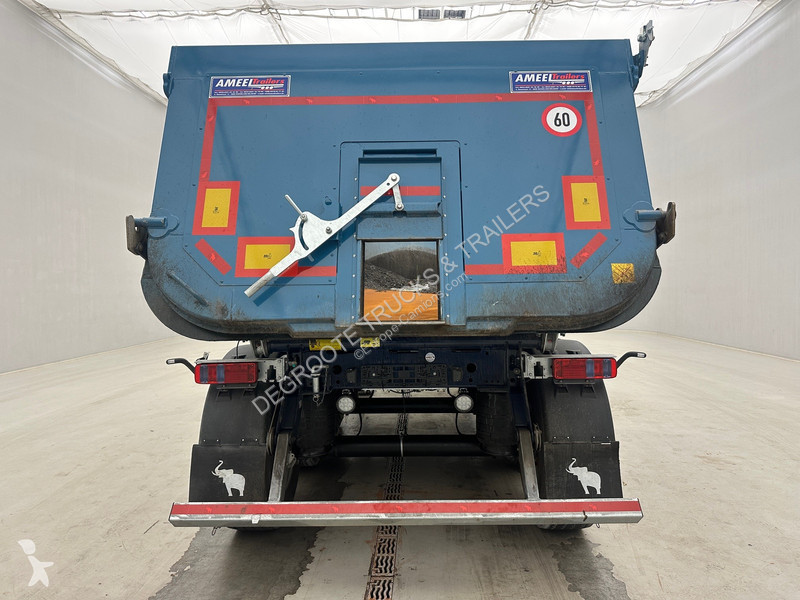 Semitrailer Schmitz Cargobull 27 cub in steel