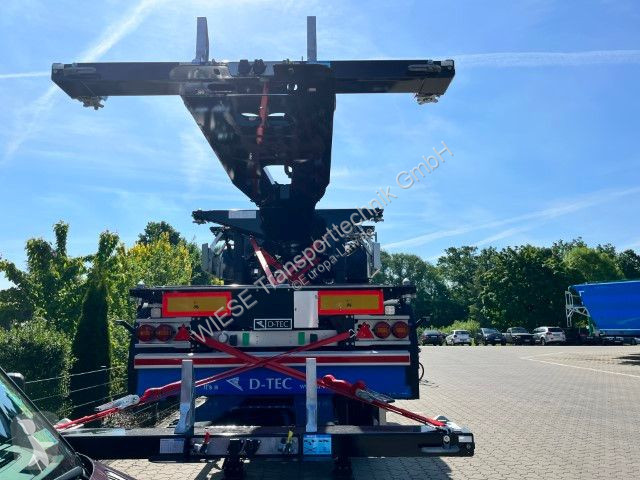 Sættevogn D-TEC Containerchassis Flexitrailer