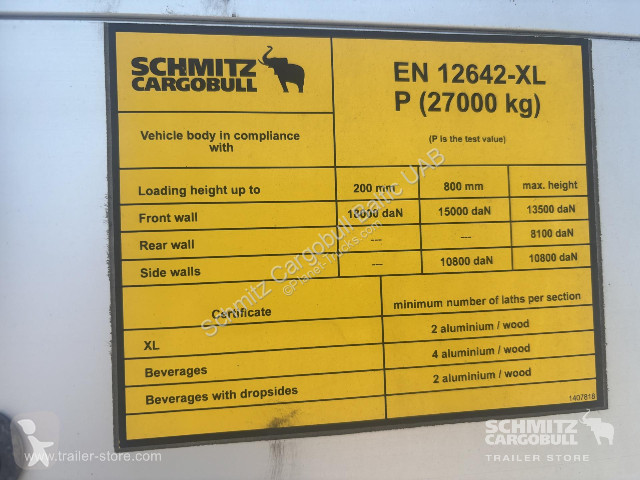 Sættevogn Schmitz Cargobull Semitrailer...