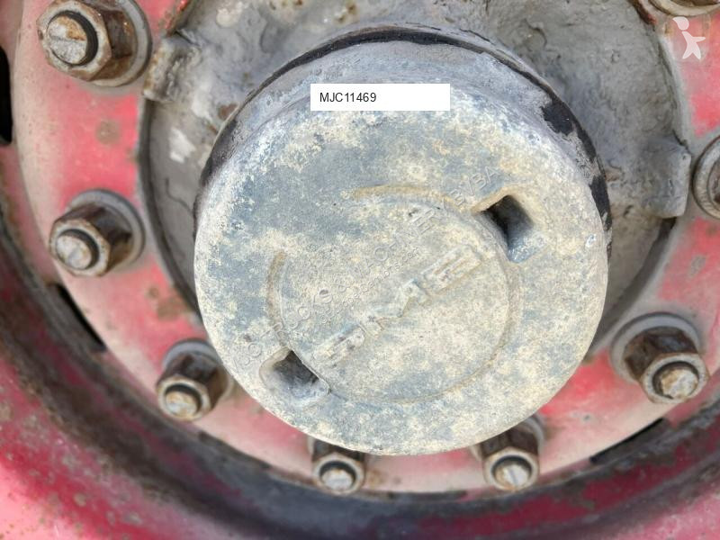 Semitrailer Trailor 3-AXLES PLATFORM SMB DRUM...
