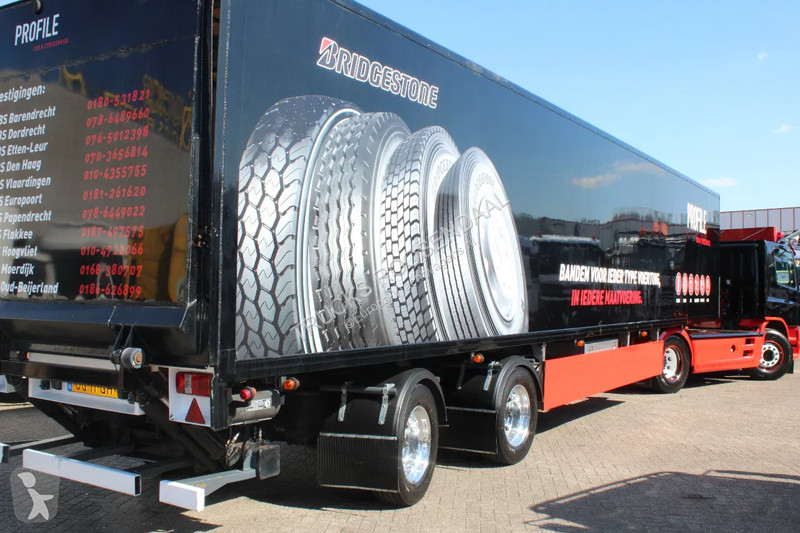 Semiremorca Tracon Uden 2x alu axle + lift