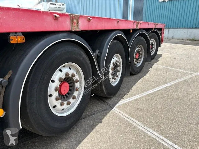 Oplegger KWB P-504-STI-H 4-AXLE FLATBED TRAILER...