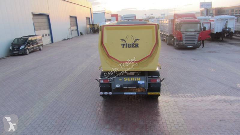Semi remorque Serin Tiger HARDOX 24 m³ Tipper...
