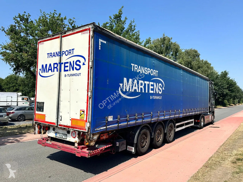 Semitrailer Renders SR-AF-FS met laadklep