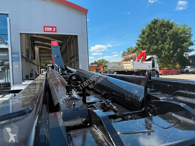 Semitrailer  WIESE Hakenlift- WAK 2-32 SK...