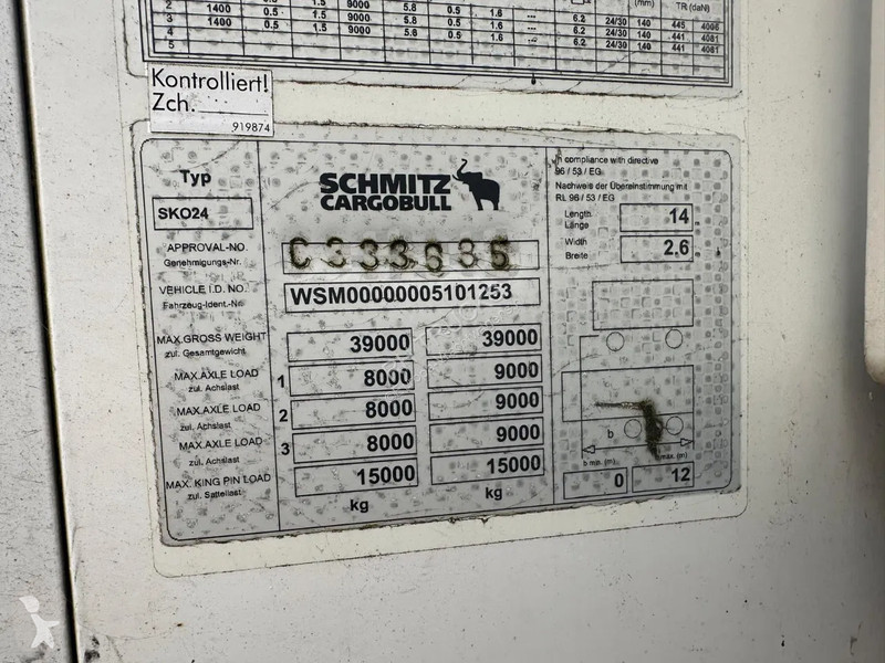 Oplegger Schmitz Cargobull Schmitz Cargobull...