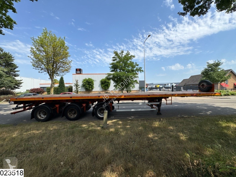 Semitrailer Nooteboom open laadbak 55000 KG,...