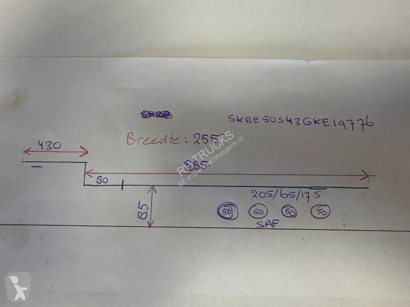 Semiremorca Kel-Berg 4 AXLE, EXTANDABLE, 2 AXEL...