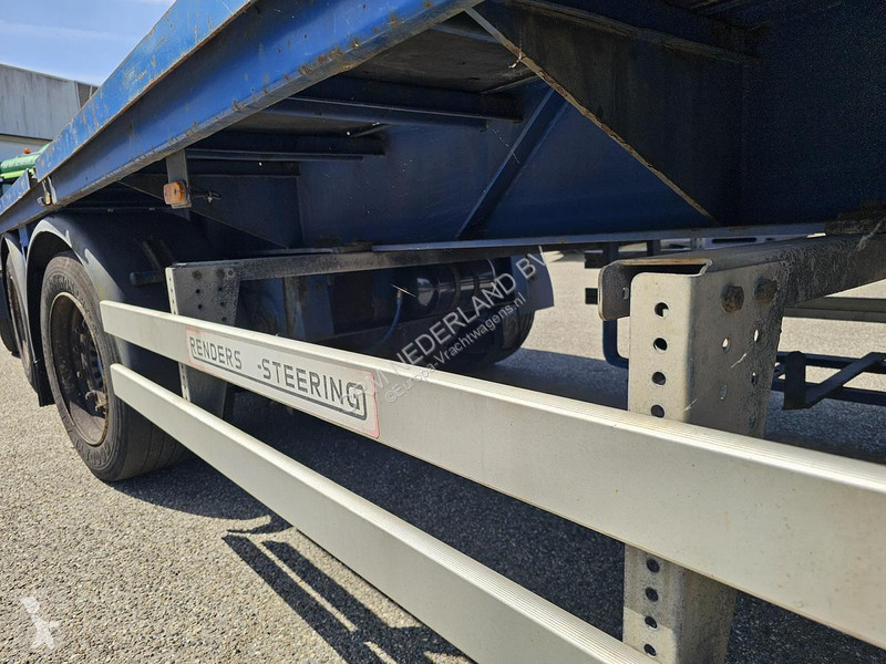 Semitrailer Renders 3 AXLE FLATBED | STEERING 2...