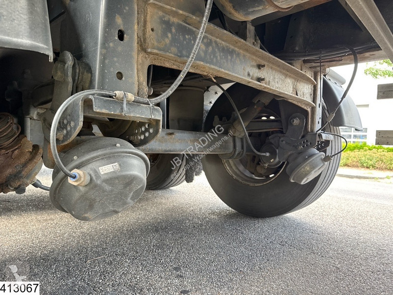 Semirimorchio Van Hool gesloten bak Dhollandia
