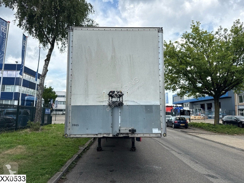 Semi reboque Fruehauf gesloten bak Dhollandia