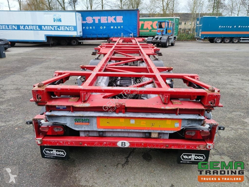 Semiremorca Van Hool A3C002 StuurasAs - 2x 20FT...