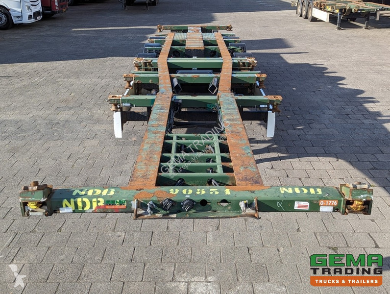 Semitrailer Krone 27 3-Assen BPW Kont Schuiver...