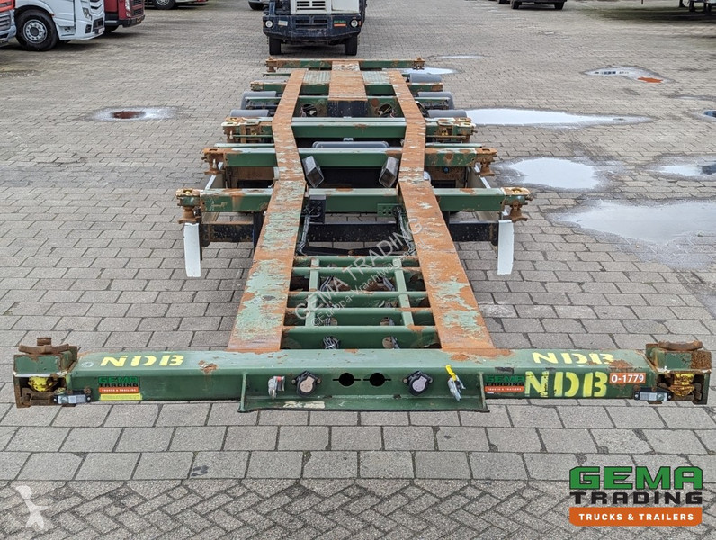 Semitrailer Krone 27 3-Assen BPW RearSlider -...