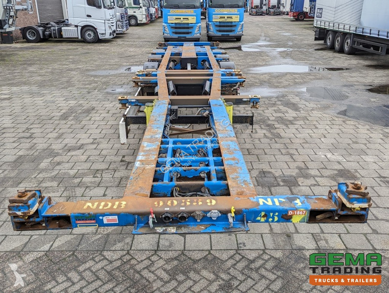 Semitrailer Krone 27 3-Assen BPW DrumBrakes -...