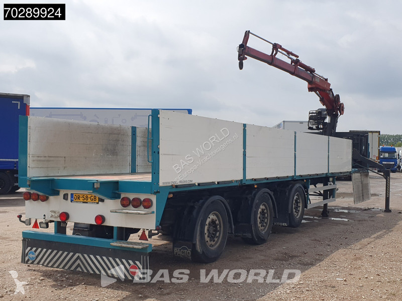 Semitrailer  S12/27P2-13,2KR Crane HIAB R165-F3...