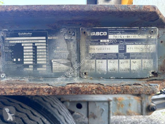 Semitrailer Goldhofer TUL L3-24/80