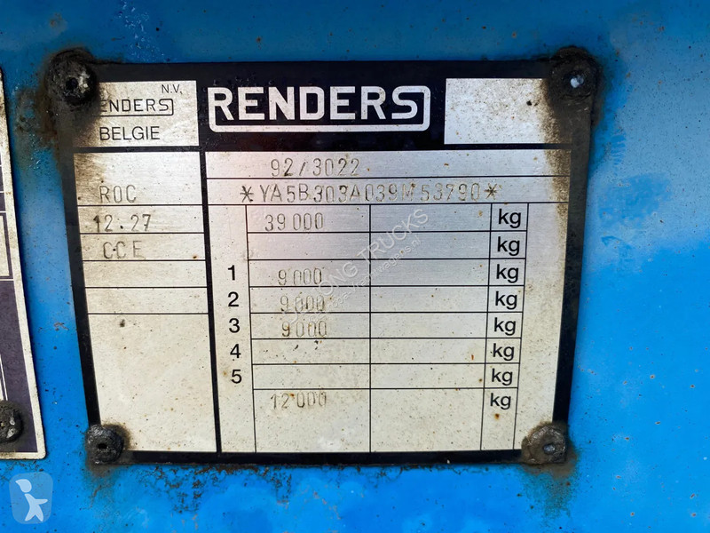 Semiremorca Renders Container chassis /...
