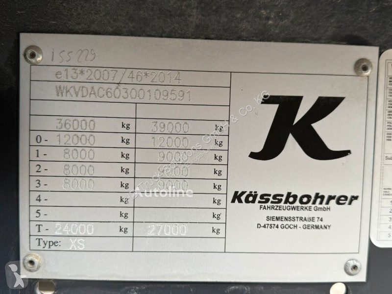 Semirimorchio Kässbohrer