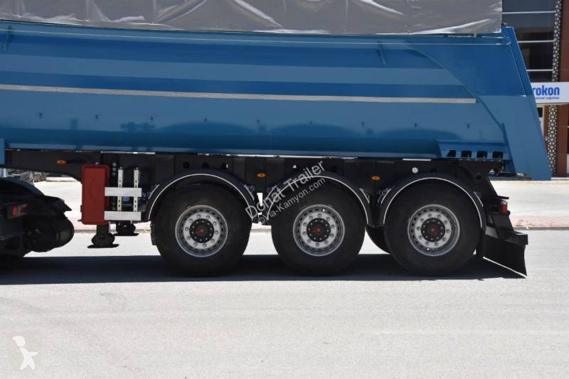 Semi reboque Donat 3 axle half-pipe tipper -...